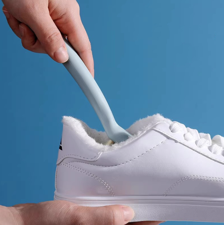 Bàn chải giày lông mềm cán dài bàn chải phòng tắm chà rửa giặt quần áo vệ sinh đa năng A1653