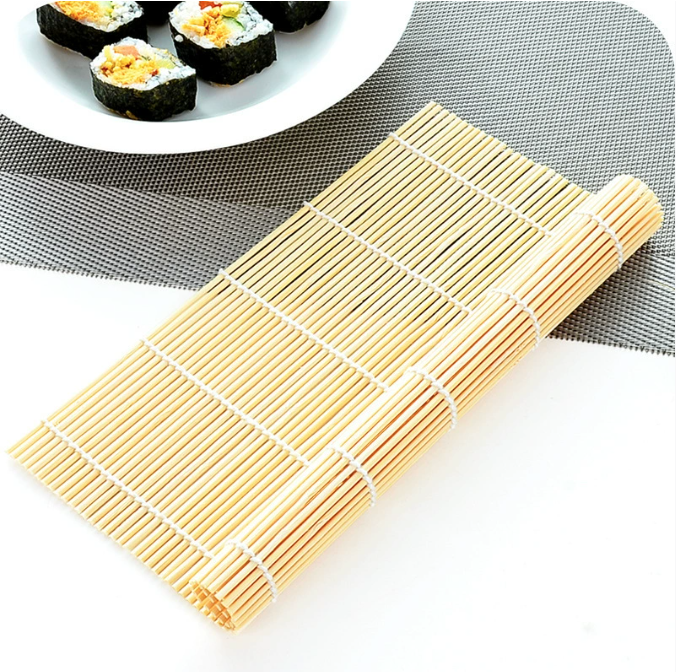 Dụng cụ làm sushi cơm cuộn hàn quốc rèm tre cuốn sushi rong biển cuộn cơm A1751