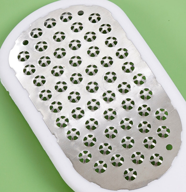 Dụng cụ mài gót chân inox tay cầm dài chà gót chân loại bỏ tế bào chết da khô nứt nẻ mềm mại A1753