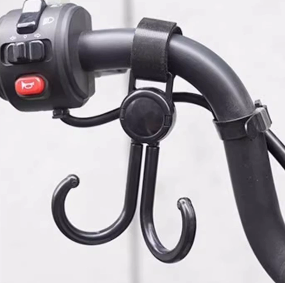 Móc treo xe đạp xe máy xe đẩy em bé xoay 360 độ đa năng, móc treo xe đạp móc treo xe điện đa năng A1754