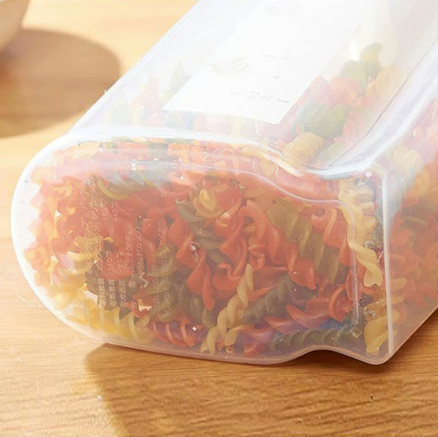 Hộp đựng đựng gạo ngũ cốc đựng hạt nhà bếp bằng nhựa trong suốt đựng thực phẩm dạng hạt A2952