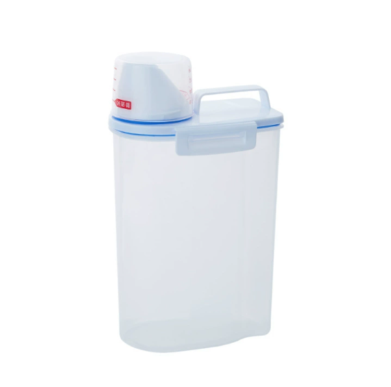 Hộp đựng đựng gạo ngũ cốc đựng hạt nhà bếp bằng nhựa trong suốt đựng thực phẩm dạng hạt A2952