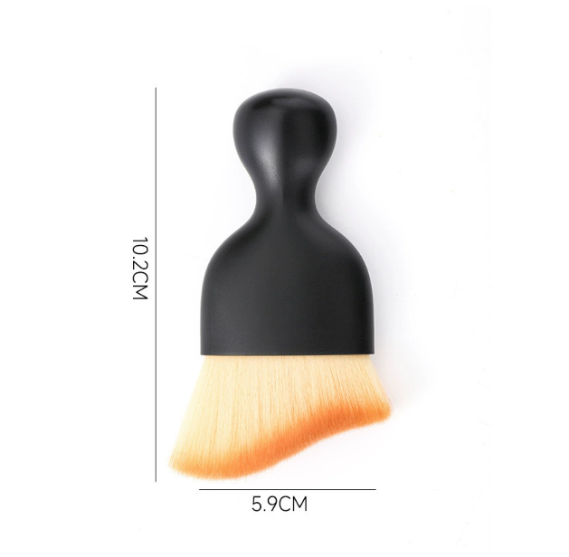 Chổi phủi bụi vệ sinh nội thất ô tô lông ngắn sợi mềm Chổi quét bụi vệ sinh khe hở bàn phím đa năng A3622