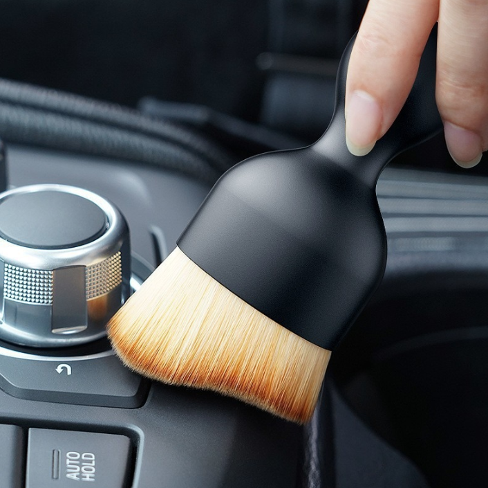 Chổi phủi bụi vệ sinh nội thất ô tô lông ngắn sợi mềm Chổi quét bụi vệ sinh khe hở bàn phím đa năng A3622