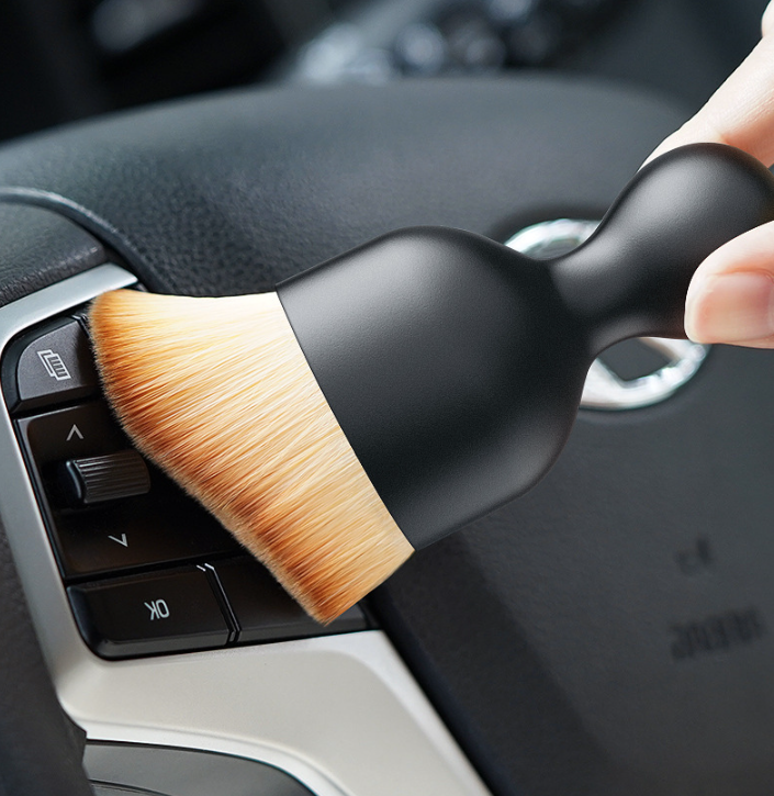 Chổi phủi bụi vệ sinh nội thất ô tô lông ngắn sợi mềm Chổi quét bụi vệ sinh khe hở bàn phím đa năng A3622