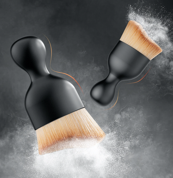 Chổi phủi bụi vệ sinh nội thất ô tô lông ngắn sợi mềm Chổi quét bụi vệ sinh khe hở bàn phím đa năng A3622