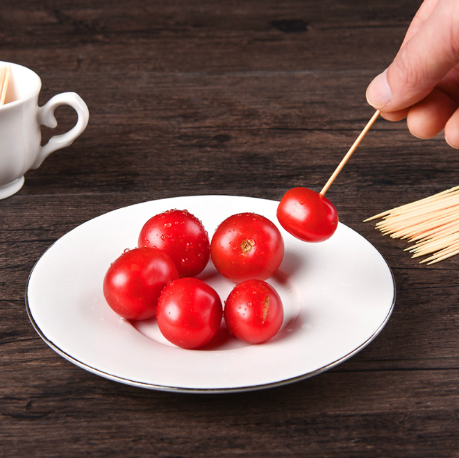 Gói Tăm tre xỉa răng hai đầu nhọn dùng một lần dùng trong gia đình quán ăn nhà hàng khách sạn A3654