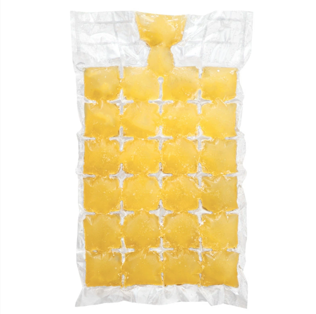 Bịch 10 Túi làm đá 24 Viên dùng một lần khuôn đá viên tự niêm phong có thể xé được, khuôn làm thạch rau câu A4941