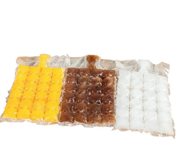 Bịch 10 Túi làm đá 24 Viên dùng một lần khuôn đá viên tự niêm phong có thể xé được, khuôn làm thạch rau câu A4941