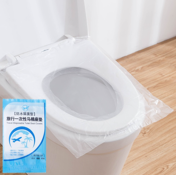 Miếng lót bồn cầu dùng một lần giấy lót bồn cầu chống thấm nước dùng khi đi du lịch vệ sinh bên ngoài L1031