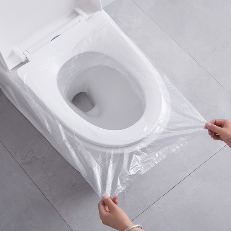 Miếng lót bồn cầu dùng một lần giấy lót bồn cầu chống thấm nước dùng khi đi du lịch vệ sinh bên ngoài L1031
