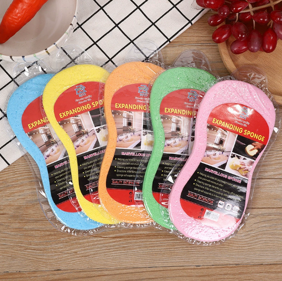 Bọt biển rửa xe hình số 8 bọt biển nén chân không hình tổ ong rửa xe đánh bóng xe L1052