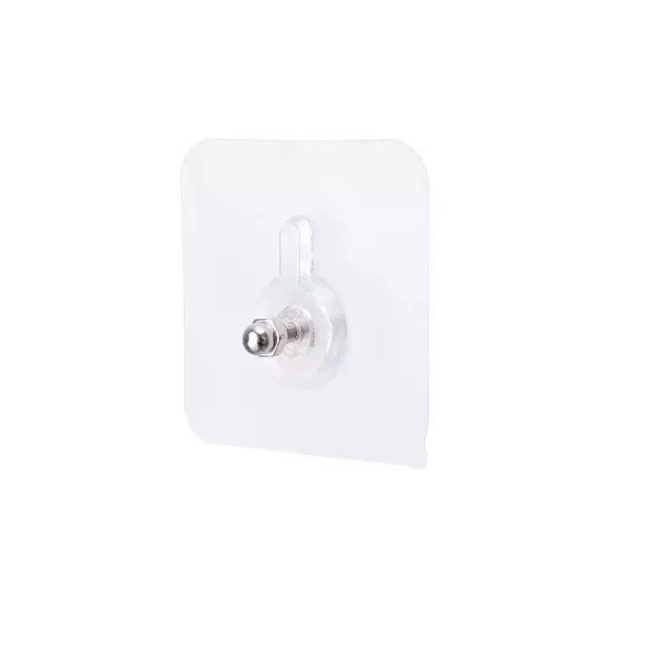 Móc nhãn vít dán tường trong suốt, móc dán treo tường chắc chắn không cần đục lỗ L1123