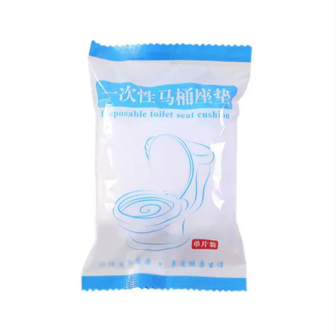 Tấm lót bồn cầu vải không dệt dùng một lần dày dặn, bệ ngồi bồn cầu du lịch khách sạn phòng vi khuẩn lây bệnh L1131