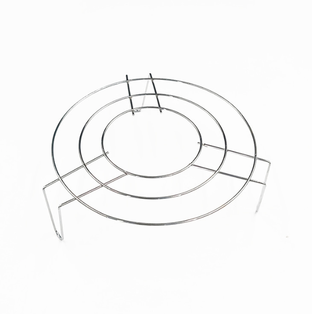 Giá hấp hình tròn bằng thép không gỉ, giá đỡ nồi, khay hấp ba chân giá hấp rau củ L1132