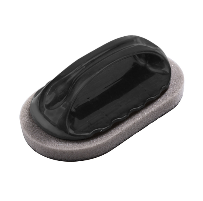 Bàn chà nhám chà nồi tẩy gỉ sét bằng bọt biển có tay cầm, bàn chải rửa chén vệ sinh nhà bếp L1152