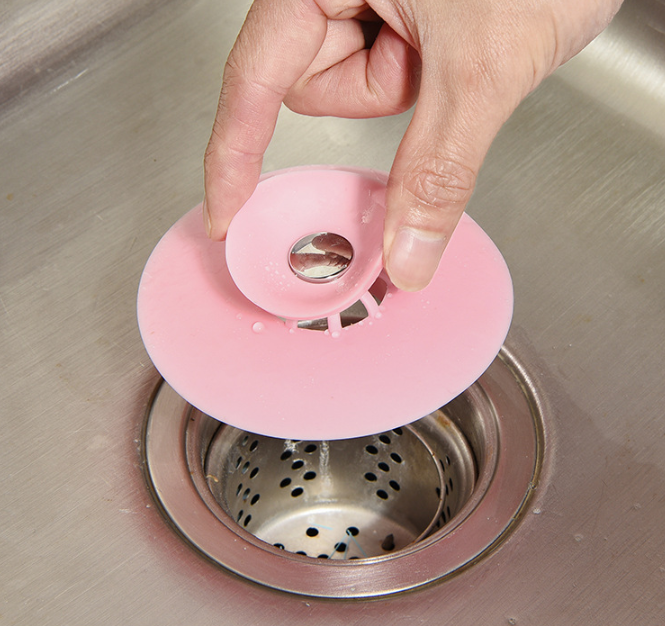 Nắp đậy thoát nước bồn rửa chén bằng silicon, nút chặn bồn rửa chống côn trùng và mùi hôi L1211