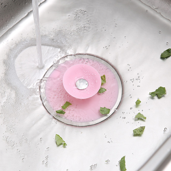 Nắp đậy thoát nước bồn rửa chén bằng silicon, nút chặn bồn rửa chống côn trùng và mùi hôi L1211