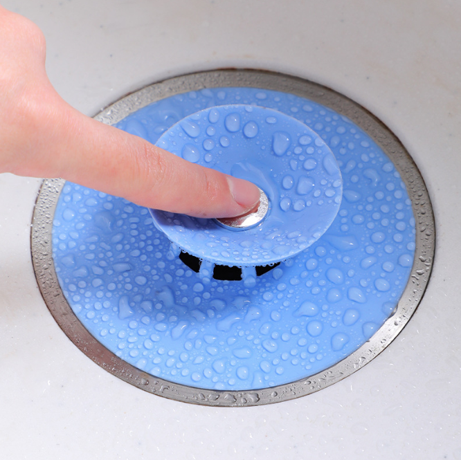 Nắp đậy thoát nước bồn rửa chén bằng silicon, nút chặn bồn rửa chống côn trùng và mùi hôi L1211
