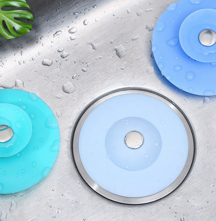 Nắp đậy thoát nước bồn rửa chén bằng silicon, nút chặn bồn rửa chống côn trùng và mùi hôi L1211