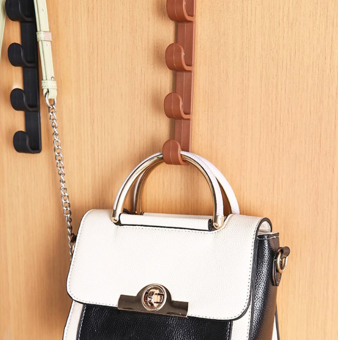 Móc treo cửa chữ L móc quần áo vật dụng nón mũ đa năng móc treo sau giá đỡ treo cửa tủ cửa phòng L1223