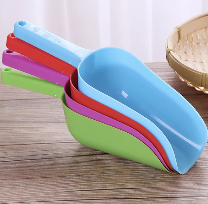Xẻng nhựa xúc gạo xúc bột xúc thức ăn chăn nuôi, xẻng cà phê trái cây khô, xẻng xúc đá bi gia đình L1231