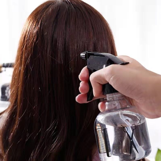 Bình xịt phun sương nhựa trong suốt, bình xịt mỹ phẩm, bình xịt nước cho tiệm salon cắt tóc làm đẹp L1333