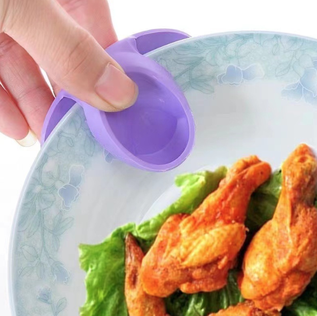 Dụng Cụ Kẹp bát đĩa cách nhiệt silicon dùng lò vi sóng, găng tay cách nhiệt bằng silicon, kẹp bát chống bỏng ( 1 Chiếc) L1411