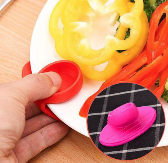 Dụng Cụ Kẹp bát đĩa cách nhiệt silicon dùng lò vi sóng, găng tay cách nhiệt bằng silicon, kẹp bát chống bỏng ( 1 Chiếc) L1411