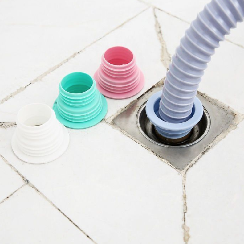 Nút Silicone bịt kín chặn mùi ống thoát nước bồn rửa chén nhà vòng đệm khử mùi nút bịt kín ống thoát nước máy giặt L1412