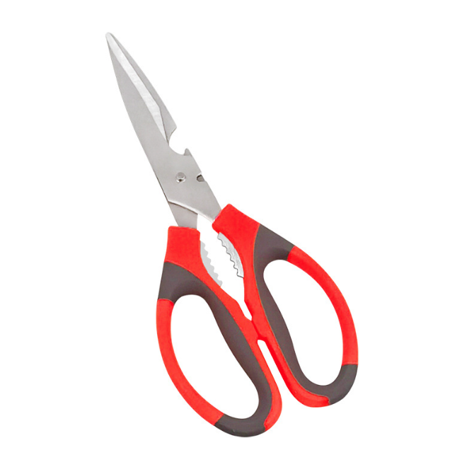 Kéo nhà bếp bằng thép không gỉ, kéo cắt hoa, may vá, dụng cụ mở nắp chai, kéo cắt đa năng L1414