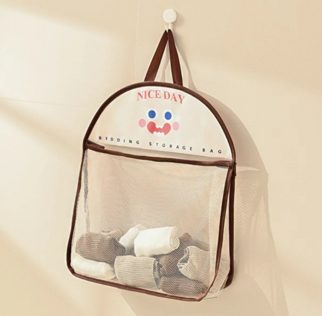 Túi lưới đựng đồ lặt vặt treo tường, túi đựng đồ lót, túi treo tất, túi đựng quần áo, túi treo cửa L1423
