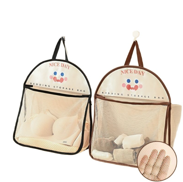 Túi lưới đựng đồ lặt vặt treo tường, túi đựng đồ lót, túi treo tất, túi đựng quần áo, túi treo cửa L1423