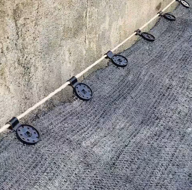 Sét 10 Kẹp khóa cố định lưới che nắng, kẹp bạt phủ, kẹp màng nhà kính, kẹp lưới chống côn trùng L1444