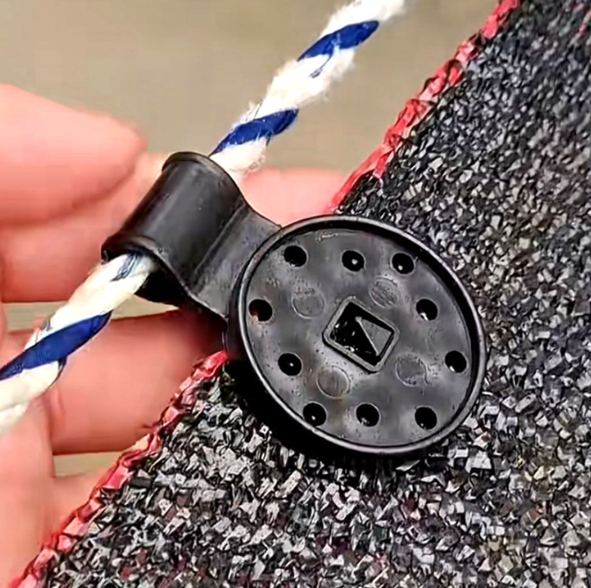 Sét 10 Kẹp khóa cố định lưới che nắng, kẹp bạt phủ, kẹp màng nhà kính, kẹp lưới chống côn trùng L1444