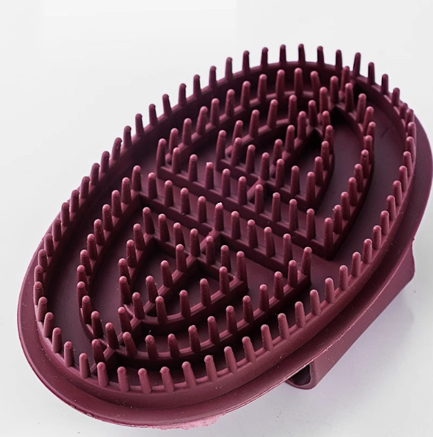 Bàn chải kinh tuyến massage silicone mềm mại, bàn chải cạo giảm béo chải eo lưng bụng thư giãn L1454