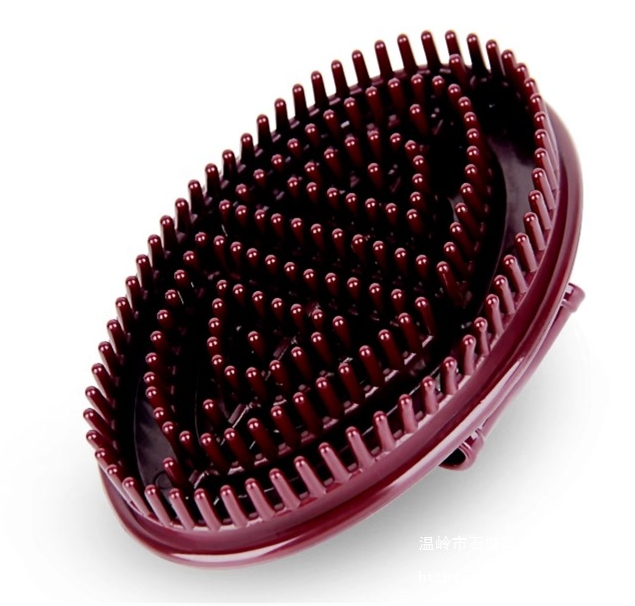 Bàn chải kinh tuyến massage silicone mềm mại, bàn chải cạo giảm béo chải eo lưng bụng thư giãn L1454