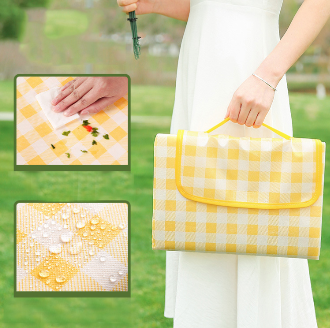 Thảm dã ngoại ngoài trời chống thấm nước chống ẩm có thể giặt được, thảm dã ngoại cắm trại đi biển L1522