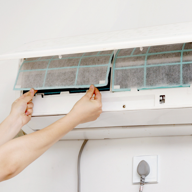 Màng lọc bụi máy điều hòa máy lạnh bằng vải không dệt, bộ lọc không khí lọc bụi mịn có thể cắt  L1554