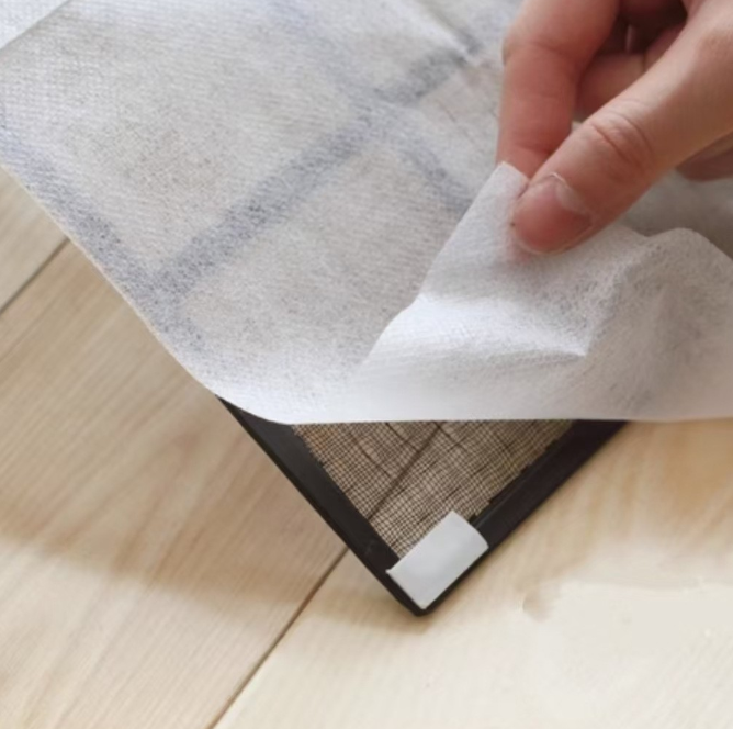 Màng lọc bụi máy điều hòa máy lạnh bằng vải không dệt, bộ lọc không khí lọc bụi mịn có thể cắt  L1554