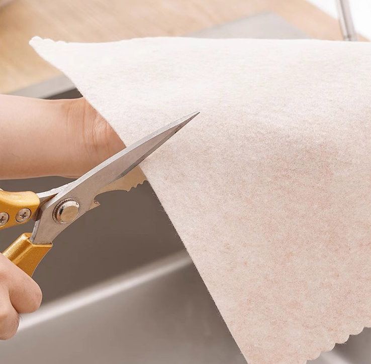 Khăn lau chén bát thấm sạch dầu mỡ, khăn vệ sinh lau chùi nhà bếp phòng khách đa năng L1614