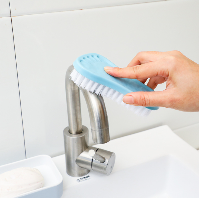 Bàn chải giặt đồ lông mềm hình bàn chân bàn chải chà chân tay vệ sinh tắm rửa không sợ làm đau da L1632