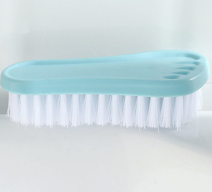 Bàn chải giặt đồ lông mềm hình bàn chân bàn chải chà chân tay vệ sinh tắm rửa không sợ làm đau da L1632