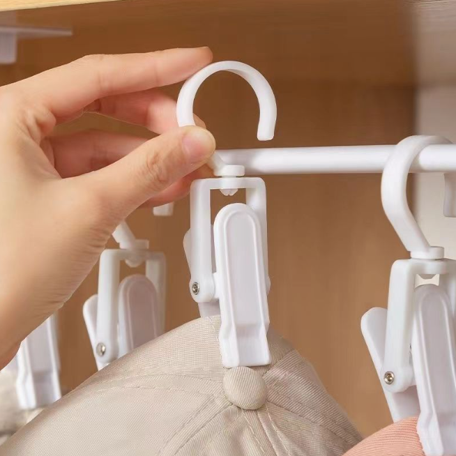 Kẹp nhựa kẹp tất vớ tã lót treo đồ áo khoác, kẹp rèm xoay, kẹp trưng bày, móc xoay, kẹp cà vạt chéo L1634