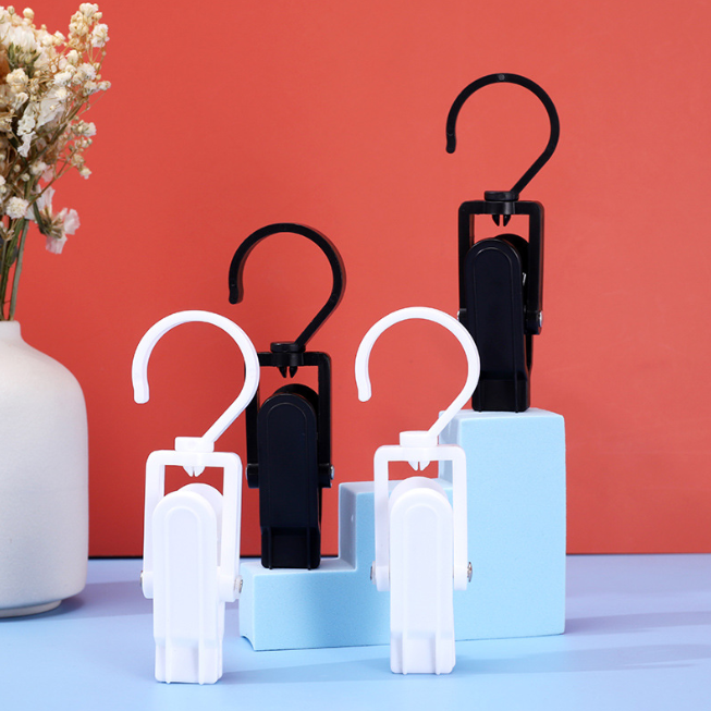 Kẹp nhựa kẹp tất vớ tã lót treo đồ áo khoác, kẹp rèm xoay, kẹp trưng bày, móc xoay, kẹp cà vạt chéo L1634