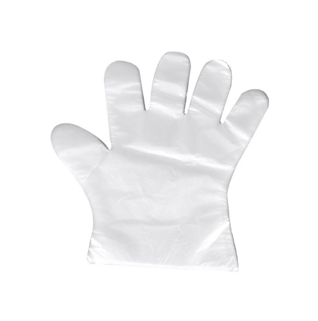 Bịch 100 Gram Găng Tay PE trong suốt dùng 1 lần, găng tay nấu ăn, bao tay dọn dẹp vệ sinh siêu dai A5331