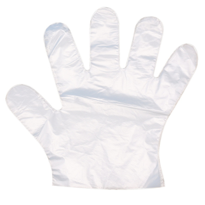 Bịch 100 Gram Găng Tay PE trong suốt dùng 1 lần, găng tay nấu ăn, bao tay dọn dẹp vệ sinh siêu dai A5331