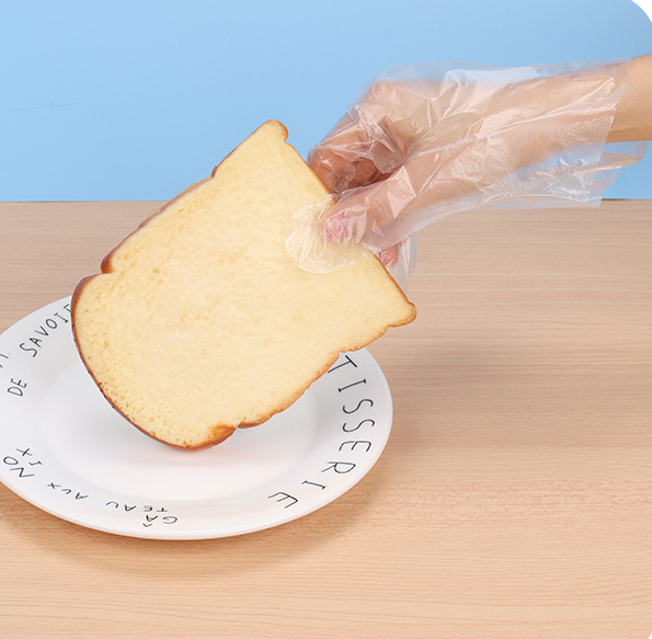 Bịch 100 Gram Găng Tay PE trong suốt dùng 1 lần, găng tay nấu ăn, bao tay dọn dẹp vệ sinh siêu dai A5331