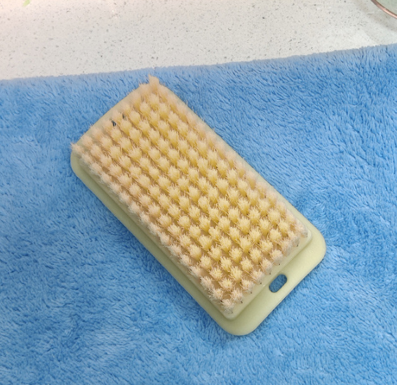 Bàn chải chà giày lông mềm, bàn chải giặt đồ vệ sinh giày đa năng, bàn chải quần áo sợi mềm A0523