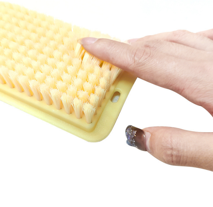 Bàn chải chà giày lông mềm, bàn chải giặt đồ vệ sinh giày đa năng, bàn chải quần áo sợi mềm A0523